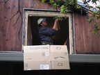 Jeff replaces a stubborn closet window...