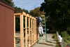 Finishing the joists