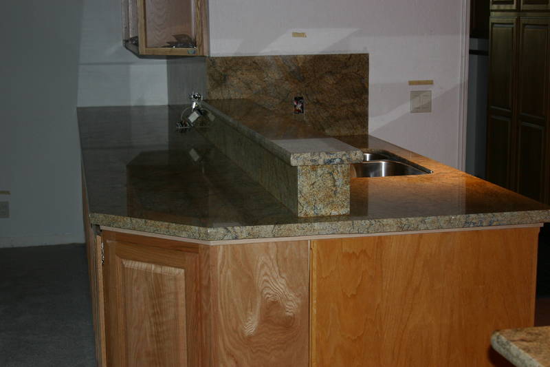 Granite installed