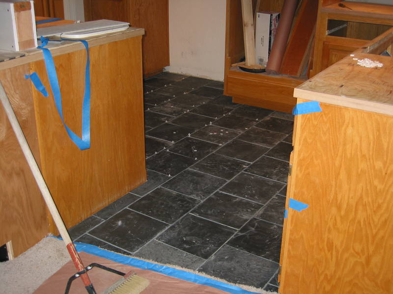 Tiles get installed - 25