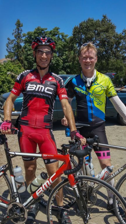 2016 - with Steve before Hamilton climb