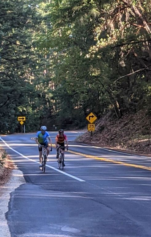 2021 - Last big climb with Dave, Hwy 9