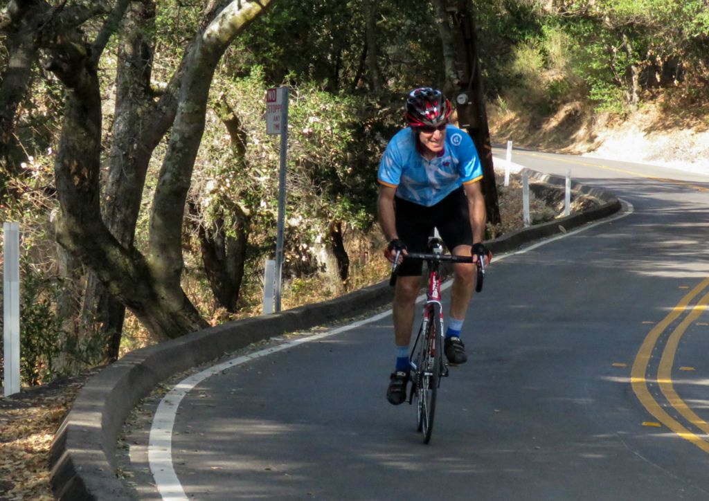 2020 - Steep at the top of Pierce Rd, Saratoga 